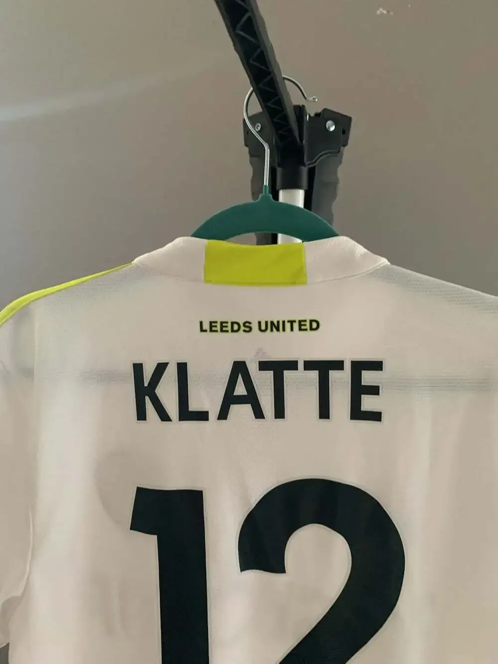 Adidas Leeds United 2021/2022 Home Football Jersey - #12 KLATTE